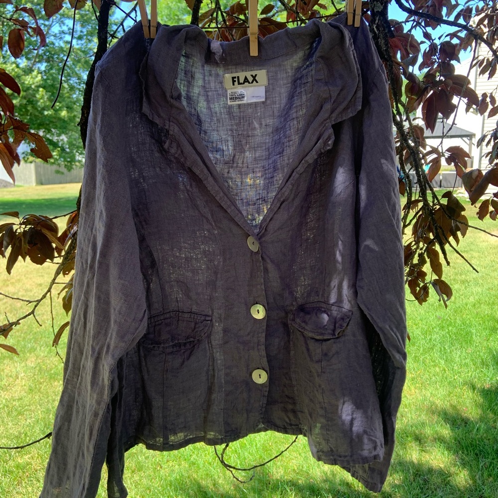 FLAX LINEN TOP